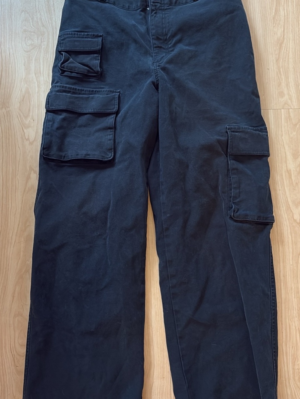Woman’s TNA Black Cargo Pants - Durable Utility Style size 12